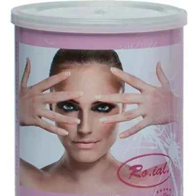 Ceară depilatoare liposulubilă titan roz cutie 800 ml Roial Italia