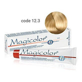 Vopsea de păr profesională permanentă Magicolor Sunshine Blonde 100 ml cod 12.3 Kleral