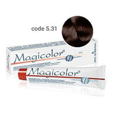 Vopsea de păr profesională permanentă Magicolor Milk Chocolate 100 ml cod 5.31 Kleral