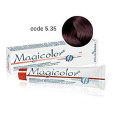 Vopsea de păr profesională permanentă Magicolor 5.35 Light Warm Tobacco Brown 100 ml cod 5.35 Kleral