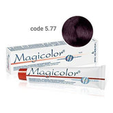 Vopsea de păr profesională permanentă Magicolor Intense Violet Light Chestnut 100 ml cod 5.77