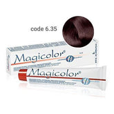 Vopsea de păr profesională permanentă Magicolor dark warm tobacco 100 ml cod 6.35 Kleral