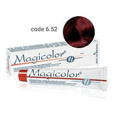 Vopsea de păr profesională permanentă Magicolor Dark Mahogany 100 ml cod 6.52 Kleral