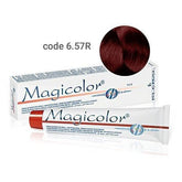 Vopsea de păr profesională permanentă Magicolor Dark Blonde Mahogany Violet 100 ml cod 6.57 R Kleral