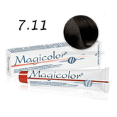 Vopsea de păr profesională permanentă Magicolor Blonde Mat 100 ml cod 7.11 Kleral