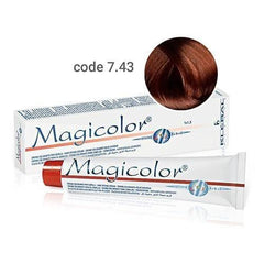 Vopsea de par Kleral Magicolor 7.43 Copper Blonde 100ml