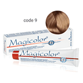 Vopsea de păr profesională permanentă Magicolor Light Blonde 100 ml cod 9 Kleral