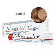 Vopsea de par Kleral Magicolor 9 Light Blonde 100ml