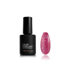 Naillac Oja semipermanenta Magenta Glitter UV / LED 7ml cod 67