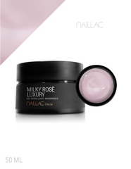 Gel construcţie autonivelant Luxury Milky Rose UV/LED 50 ml TPO FREE Naillac