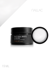 Gel construcţie autonivelant Luxury Alb UV/LED 15 ml TPO FREE Naillac