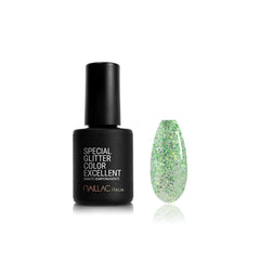 Naillac Special Glitter Oja semipermanenta Evergreen UV / LED 7ml cod Z17