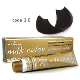 Vopsea de păr fără amoniac Milk Color Dark Brown 100 ml cod 3.0 Kleral