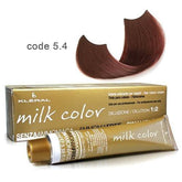 Vopsea de păr fără amoniac Milk Color Light Cooper Brown 100 ml cod 5.4 Kleral