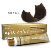 Vopsea de păr fără amoniac Milk Color Dark Blonde 100 ml cod 6.0 Kleral