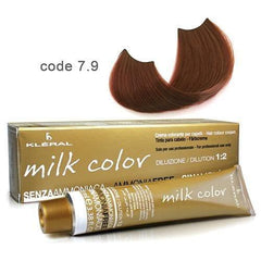Vopsea de păr fără amoniac Milk Color habana 100 ml cod 7.9 Kleral