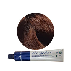 Vopsea de păr profesională permanentă Magicolor Gianduia 100 ml cod 6.37 Kleral