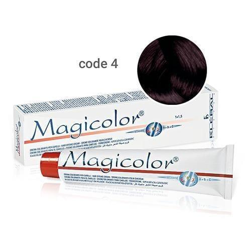 Vopsea de par Kleral Magicolor 4 Brown 100ml