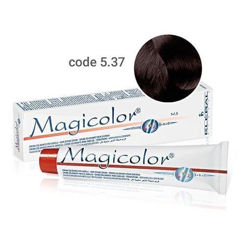 Vopsea de par Kleral Magicolor 5.37 Bacio 100ml