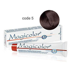 Vopsea de  par  Kleral Magicolor 5 Light Brown100ml