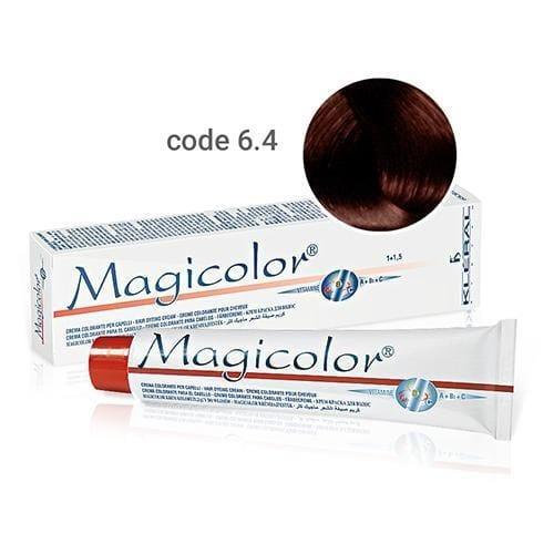 Vopsea de par Kleral Magicolor 6.4 Dark Copper Blonde 100ml