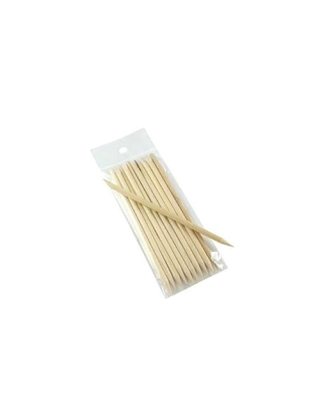Bețișoare din lemn de portocal  pentru cuticule  set  12 buc.