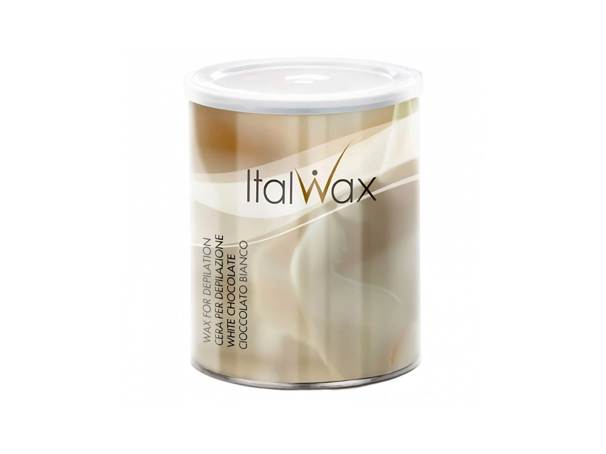 Ceară epilat cutie Ciocolată Albă 800 ml Italwax