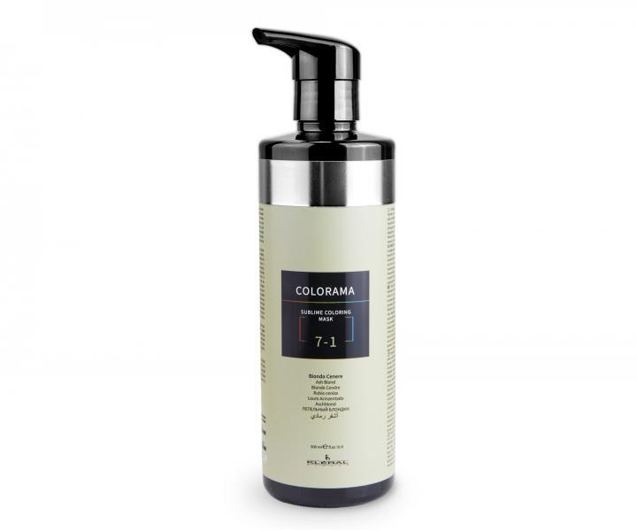 Masca coloranta hidratanta semipermanenta Colorama Ash Blonde 7.1 500ml Kleral
