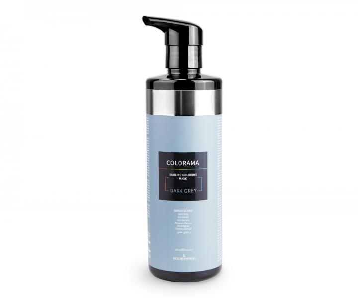 Masca coloranta hidratanta semipermanenta Colorama Dark Grey 500ml Kleral