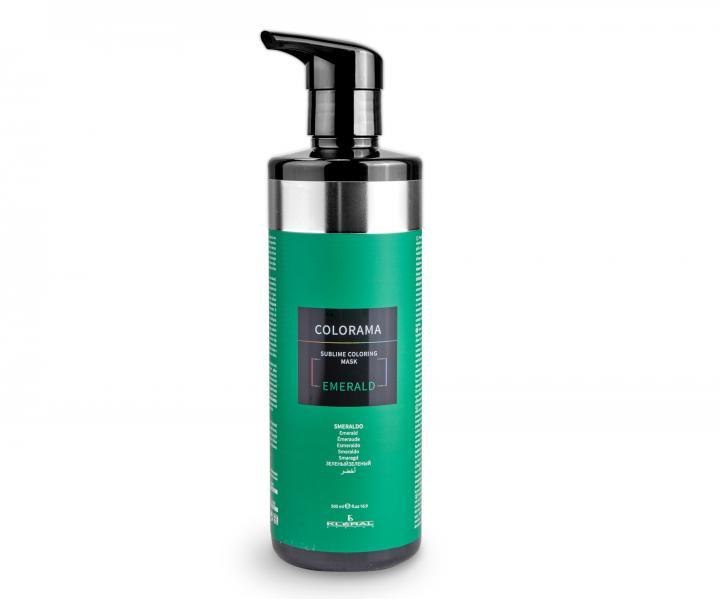 Mască colorantă hidratantă semipermanentă Colorama Emerald 500 ml Kleral