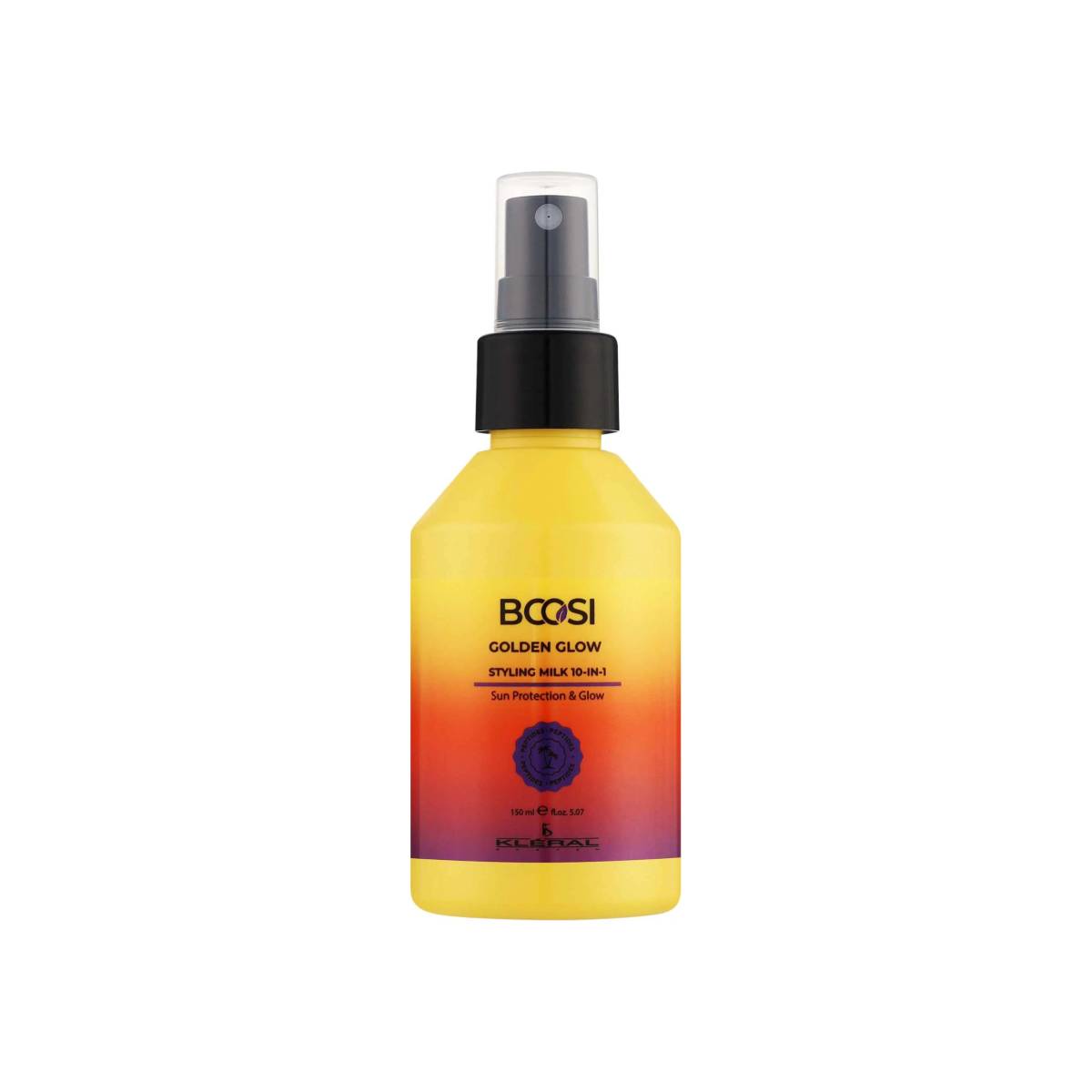 Tratament multifuncțional fără clătire Golden Glow Styling Milk 10 în 1 150 ml Kleral