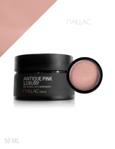 Gel construcţie autonivelant Luxury Antique Pink UV/LED 50 ml TPO FREE Naillac