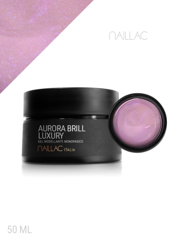 Gel modelant Luxury mediu Aurora Brill UV/LED 50 ml TPO FREE Naillac