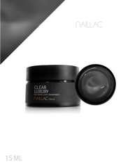 Gel construcţie   autonivelant Luxury  Transparent  UV/LED 15 ml TPO FREE Naillac