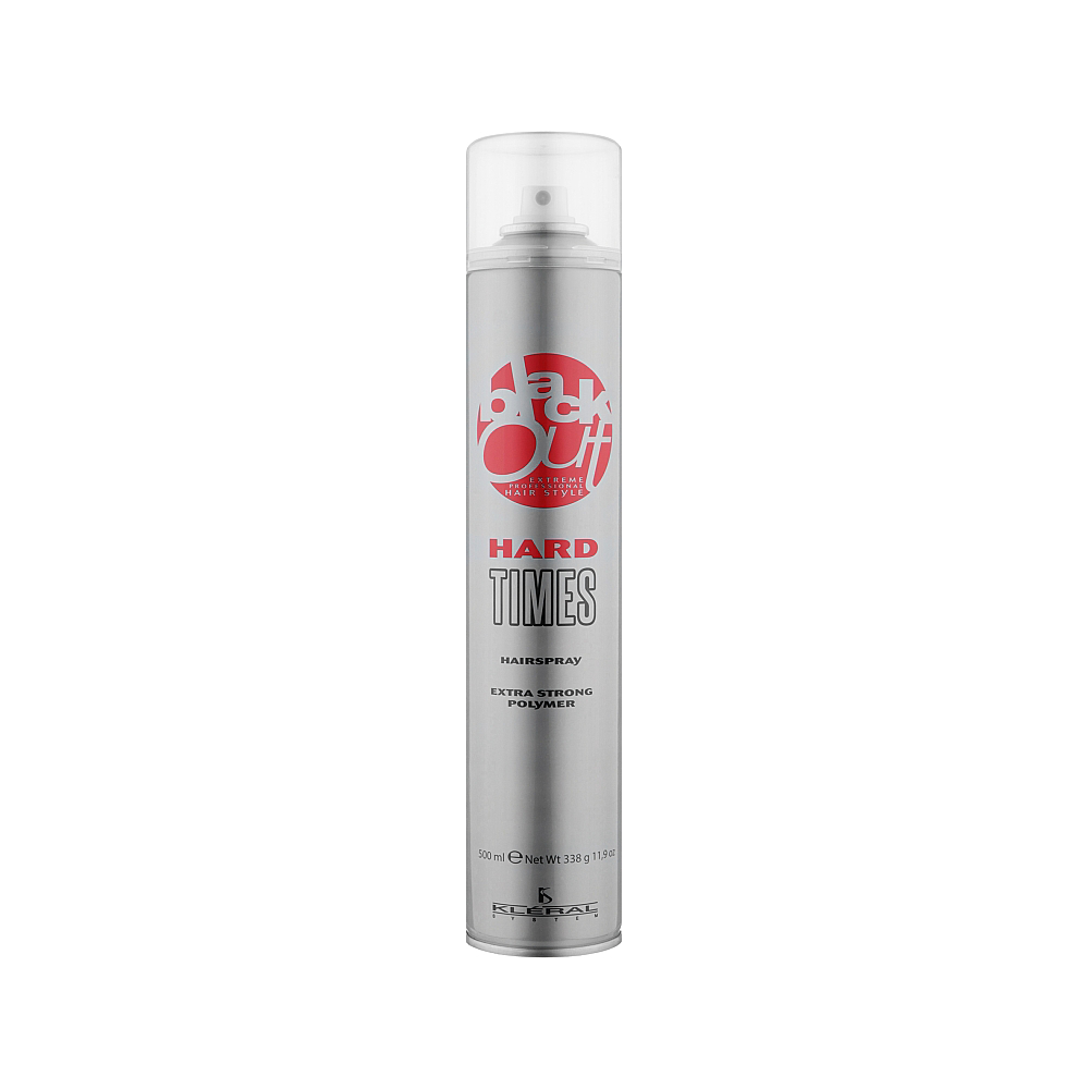 Fixativ cu fixare super-puternică Hard Times BlackOut 500 ml Kleral