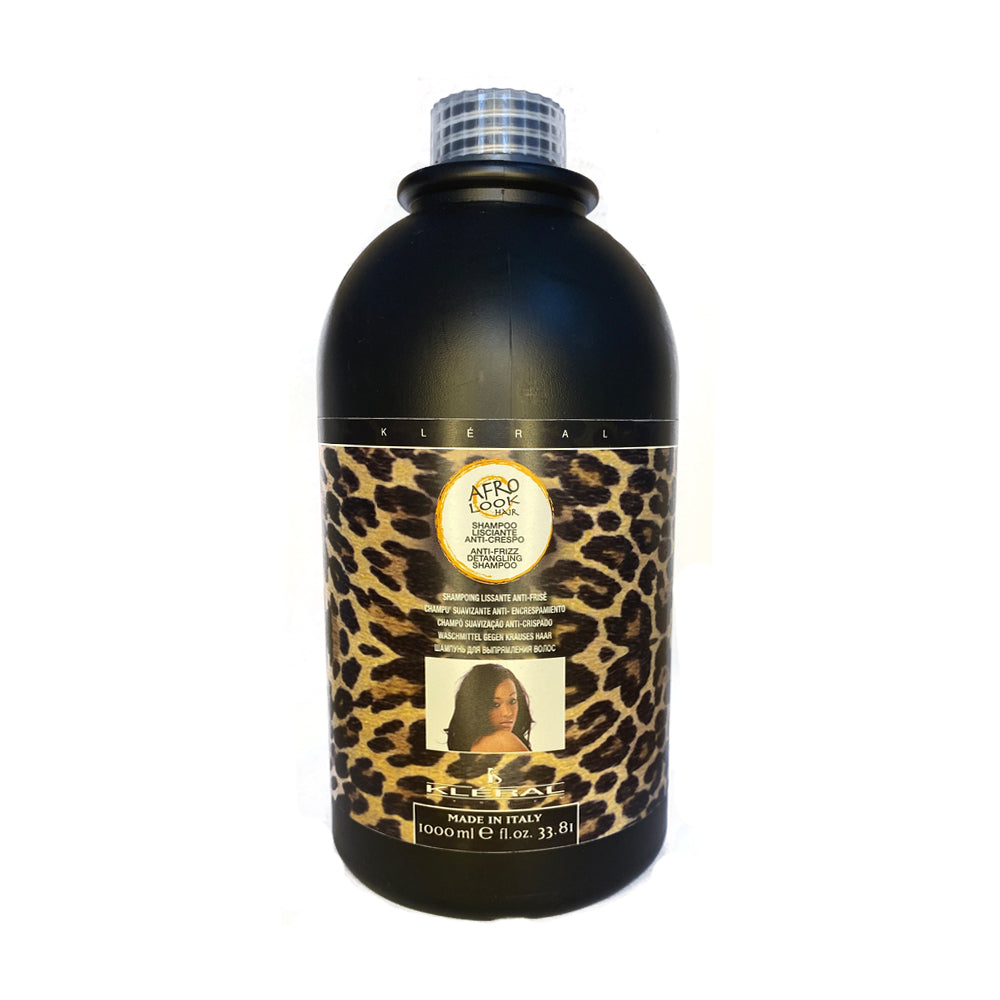 Sampon pentru Descalcire si Netezire  Pr cret Afrolook 1000 ml Kleral