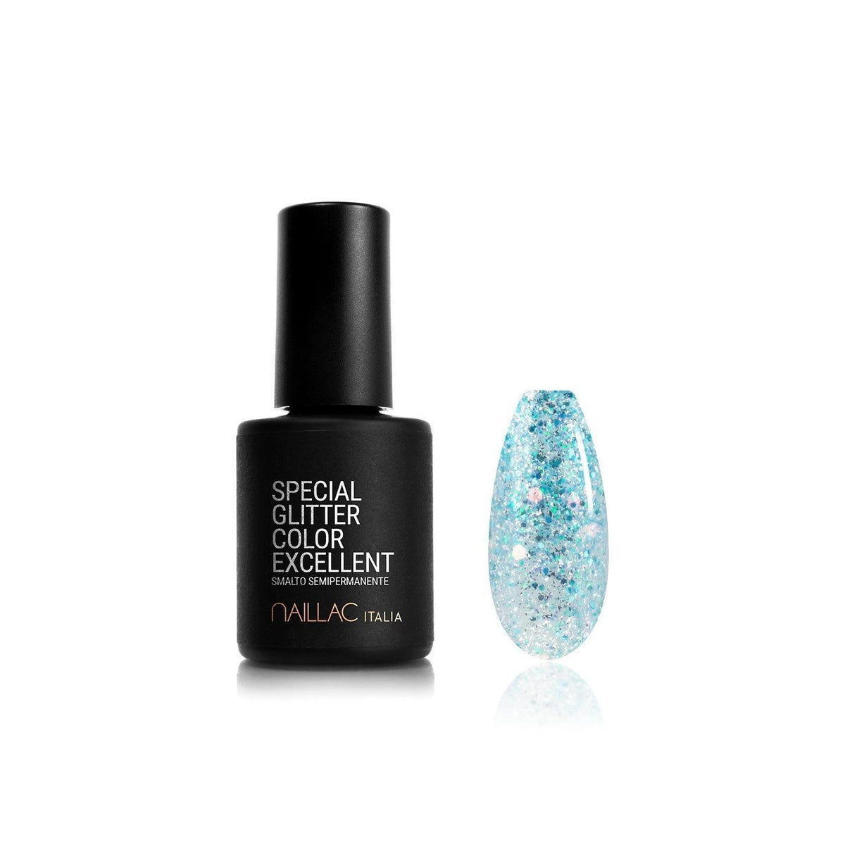 Naillac Special Glitter Oja semipermanenta Sky UV / LED 7ml cod Z10