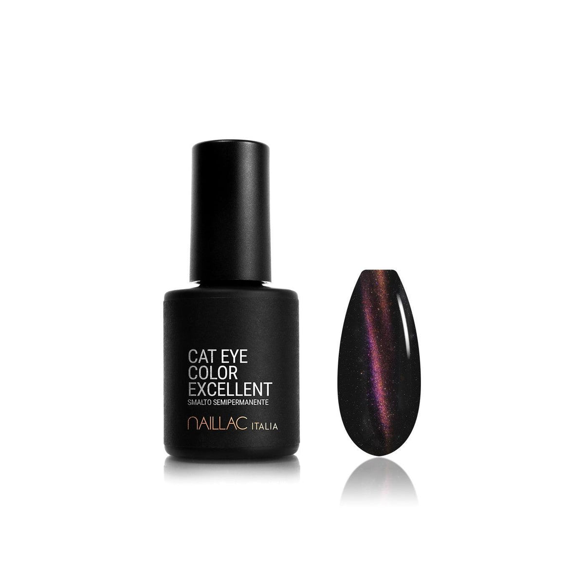 Naillac Cat Eye 5D Oja semipermanenta Amethyst UV / LED 7ml cod E07