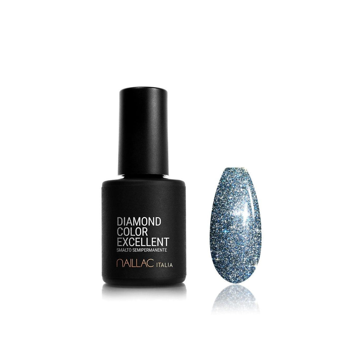 Naillac Diamond Glitter Oja semipermanenta Uranus UV / LED 7ml cod D08