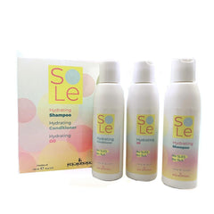 Set   Hidratant SoLe  fara SLS 3x150ml sampon , balsam  si ulei cu orhidee