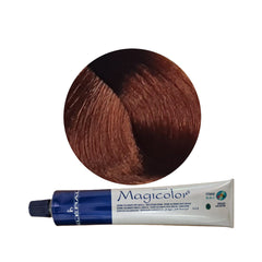 Vopsea de păr profesională permanentă Magicolor dark tobacco 100 ml cod 6.43 Kleral