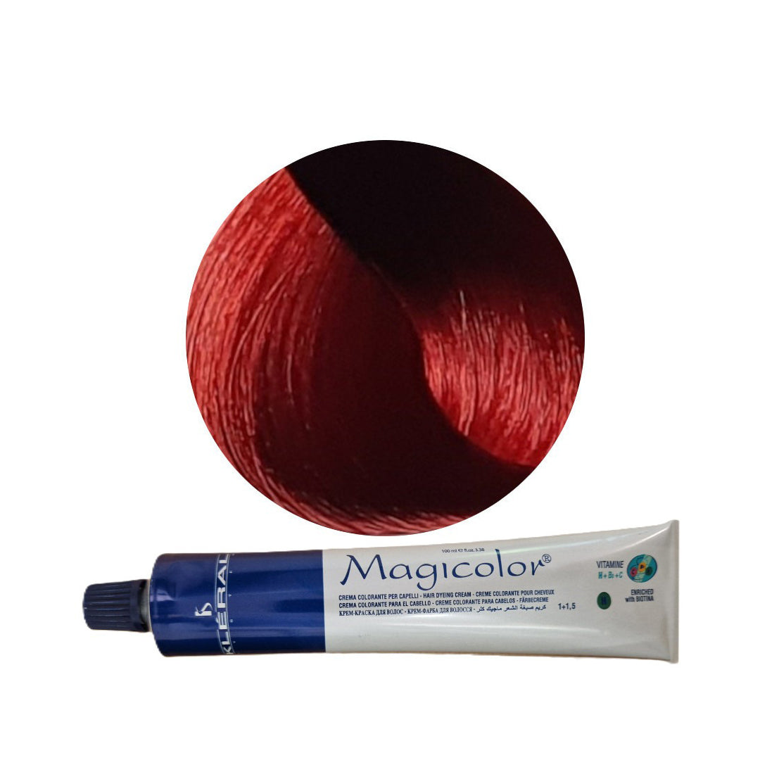 Vopsea de păr profesională permanentă Magicolor Mahogany Blonde 100 ml cod 7.56 Kleral